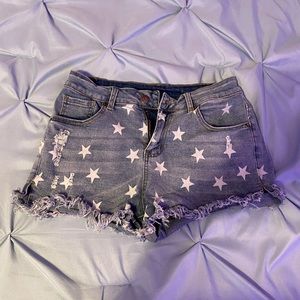 Jean Star Shorts ~ Medium